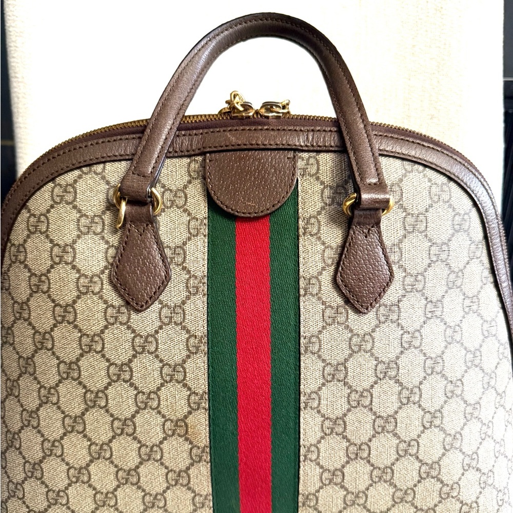 Authentic Gucci Ophidia GG Supreme Top Handle bag - Picture 5 of 16